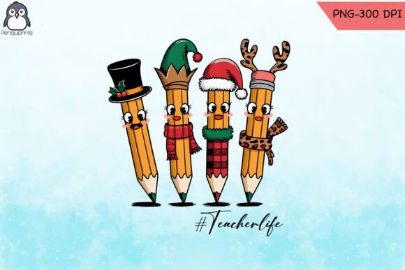 Cute Teacher Christmas Sublimation PNG: A Designer’s Review