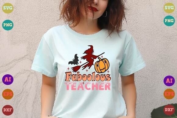 Faboolous Teacher Halloween Graphics for Crafts