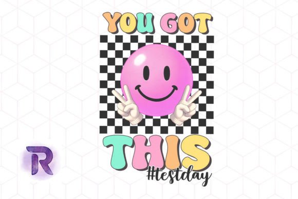 Retro Test Day Teacher PNG: A Designer’s Review