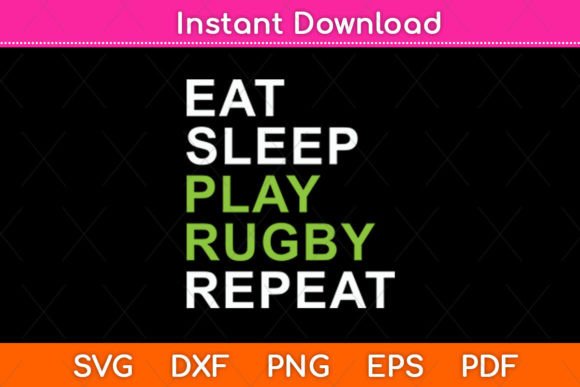 Rugby Graphics for Crafts: SVG Design Review