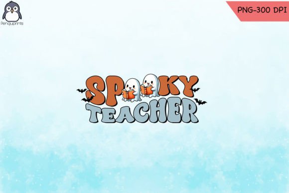 Spooky Teacher Halloween PNG for Crafts & Graphics