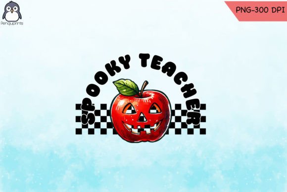 Spooky Teacher PNG: Graphics for Crafts