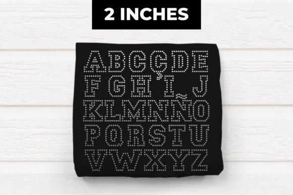 Varsity Rhinestone SVG for Crafts & Graphics